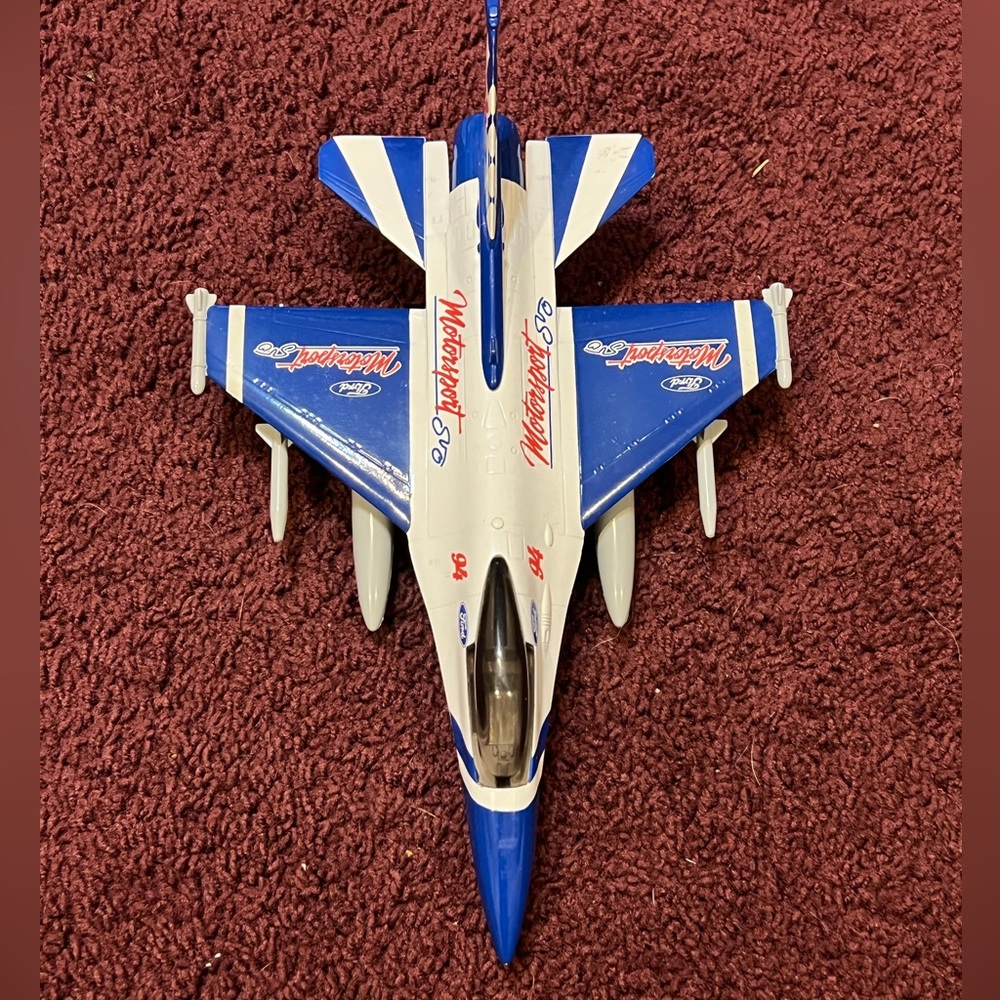 Motorsport F-16 Fighting Falcon by Lockheed , Die Cast metal collector series